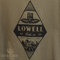 Lowell - Olive Logo T-Shirt